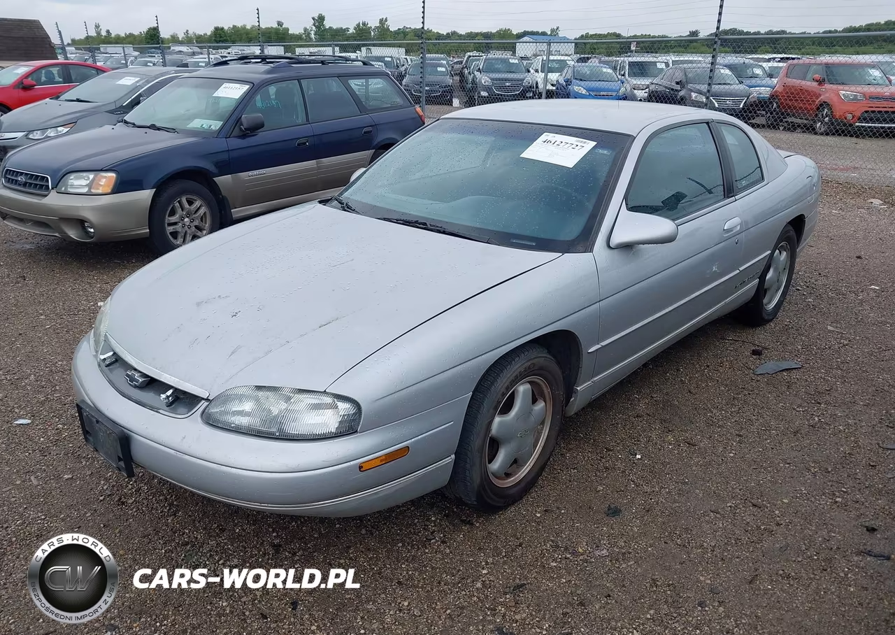 1995 Chevrolet Monte Carlo Ls VIN:2G1WW12M5S9253606 - 2