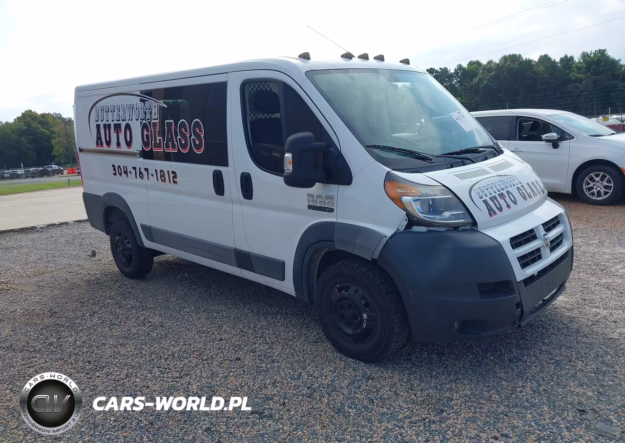 2017 Ram Promaster 1500 Low Roof 136 Wb – zdjęcie 1 z 16