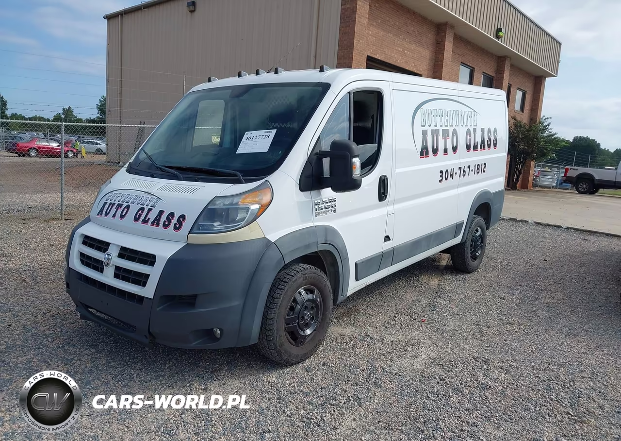2017 Ram Promaster 1500 Low Roof 136 Wb VIN:3C6TRVAG2HE517421 - 2