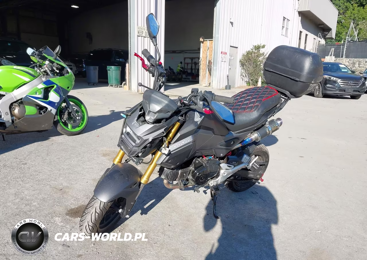 2018 Honda Grom VIN:MLHJC7519J5009125 - 2