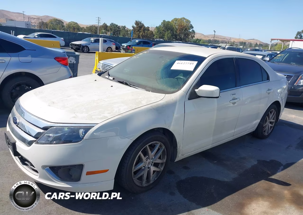2012 Ford Fusion Sel VIN:3FAHP0JA1CR322033 - 2