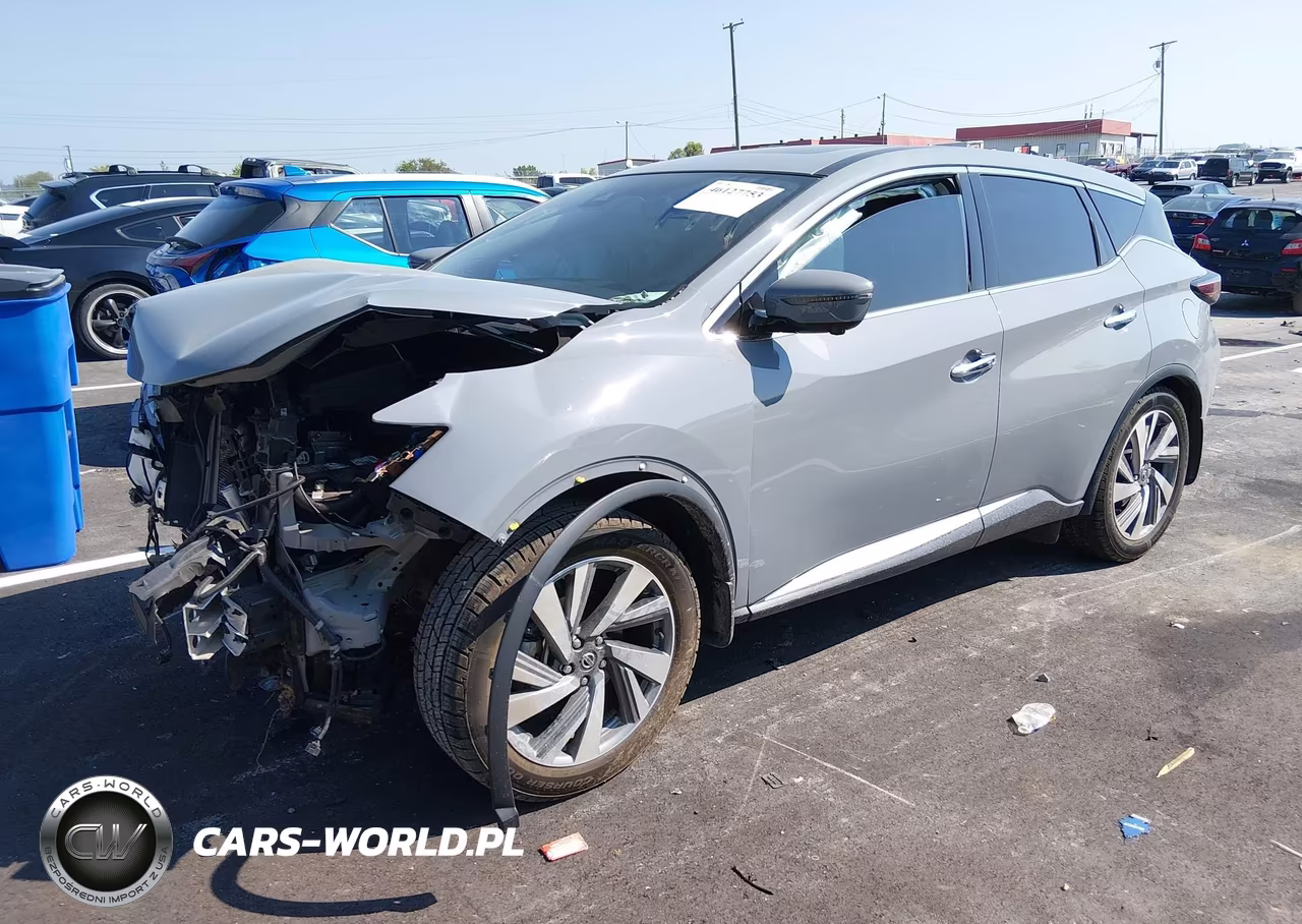 2021 Nissan Murano Sl Fwd VIN:5N1AZ2CJ6MC127927 - 2