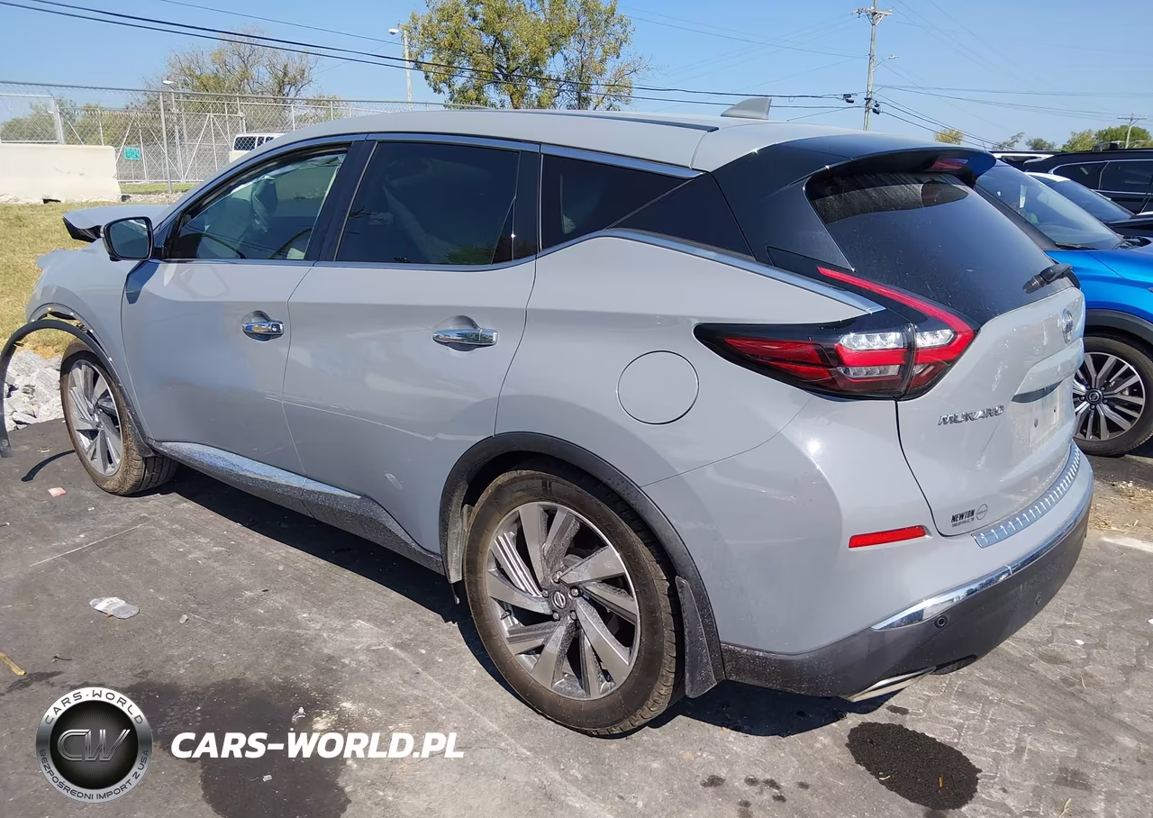 2021 Nissan Murano Sl Fwd VIN:5N1AZ2CJ6MC127927 - 3