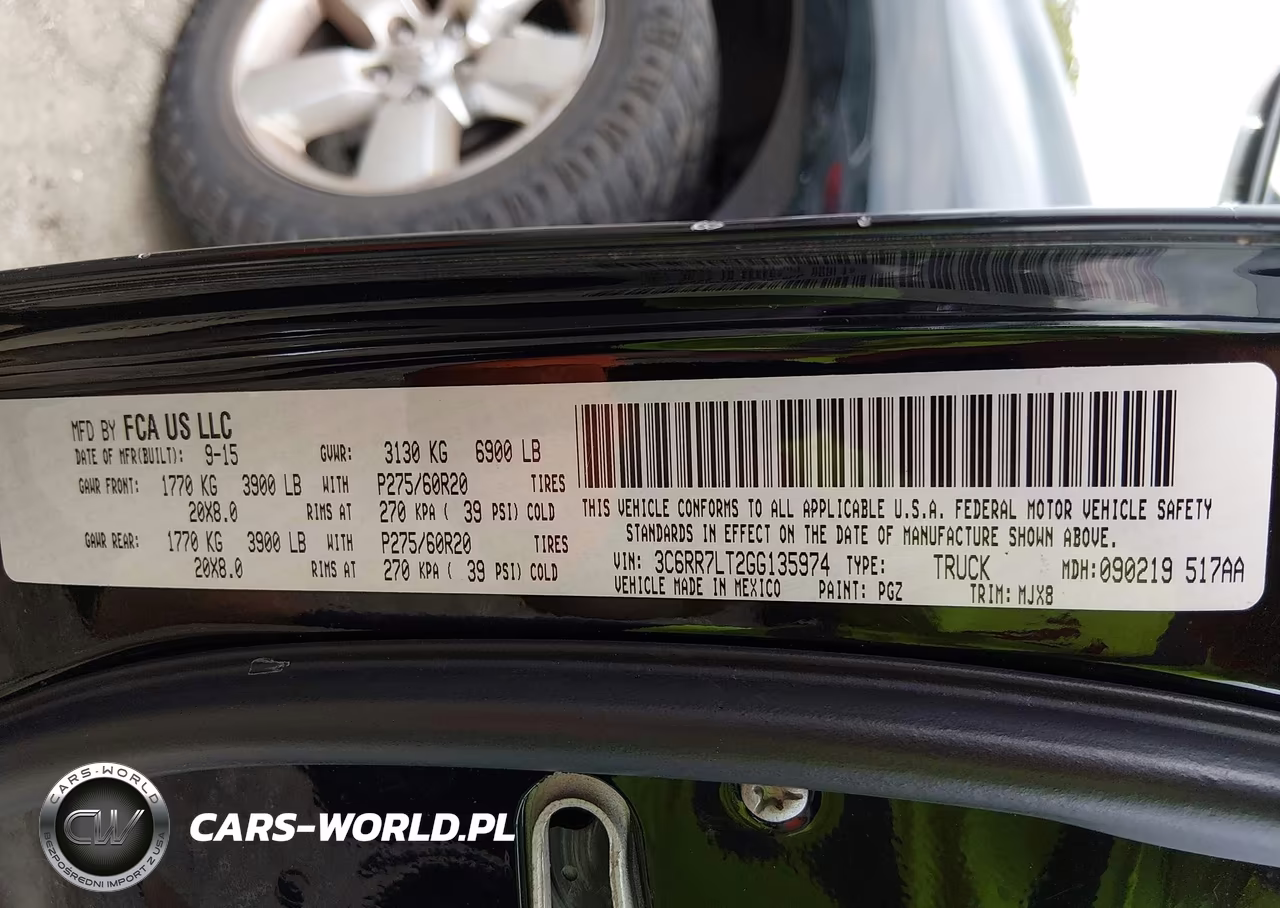 2016 Ram 1500 Big Horn VIN:3C6RR7LT2GG135974 - 9