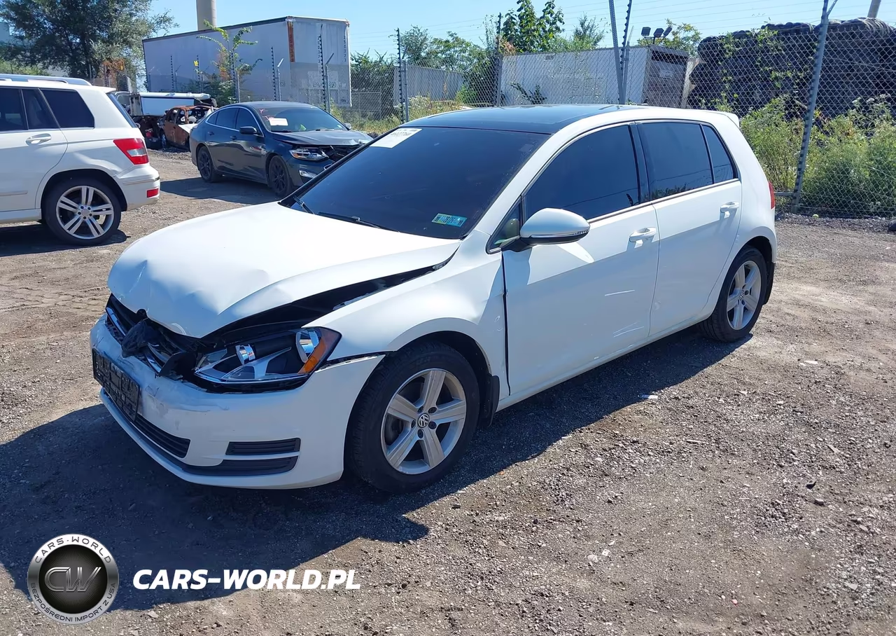 2017 Volkswagen Golf Tsi Wolfsburg Edition 4-Door VIN:3VW217AU9HM004182 - 2