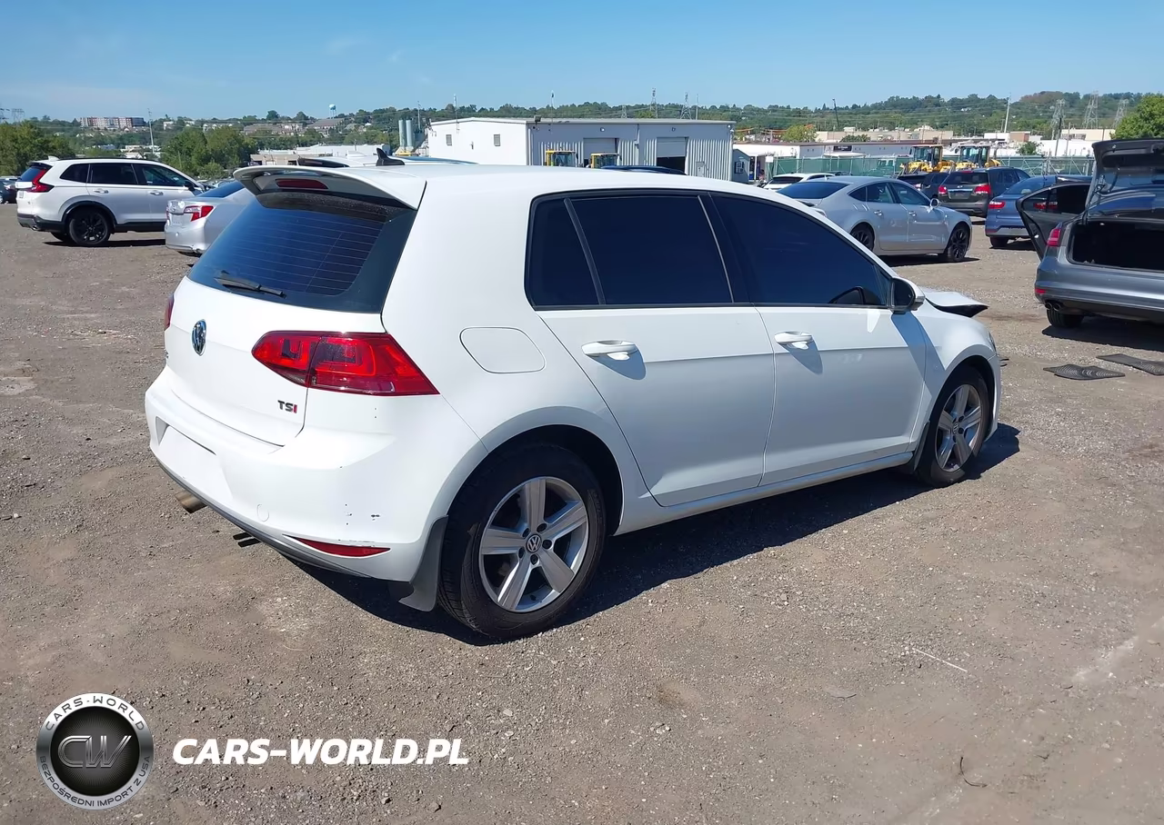 2017 Volkswagen Golf Tsi Wolfsburg Edition 4-Door VIN:3VW217AU9HM004182 - 4