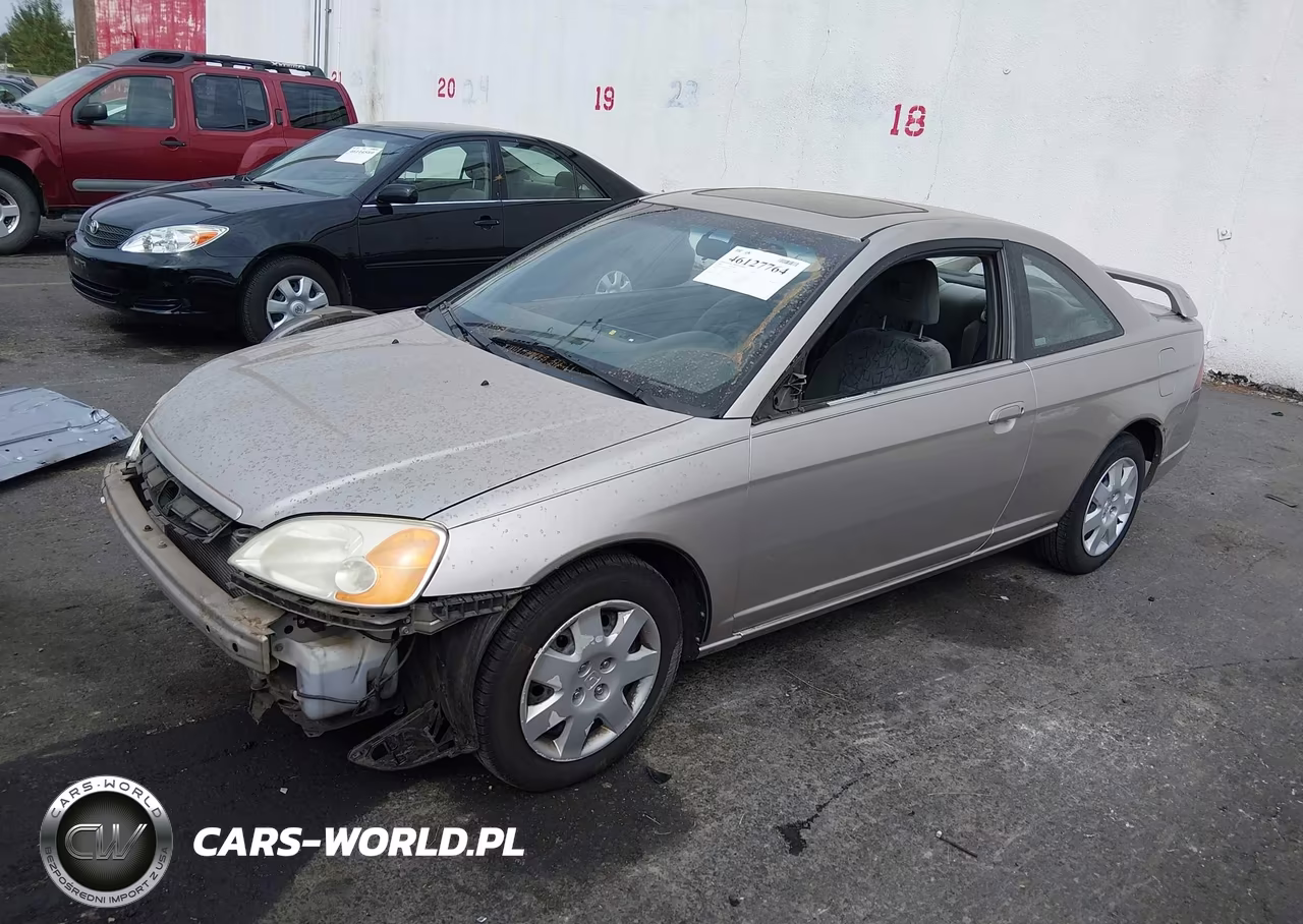 2002 Honda Civic Ex VIN:1HGEM21942L023593 - 2