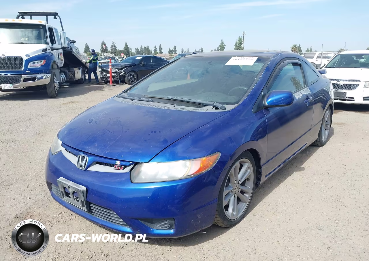 2008 Honda Civic Si VIN:2HGFG21588H701177 - 2