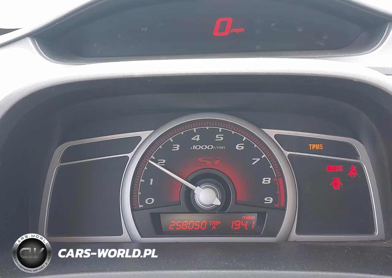 2008 Honda Civic Si VIN:2HGFG21588H701177 - 7