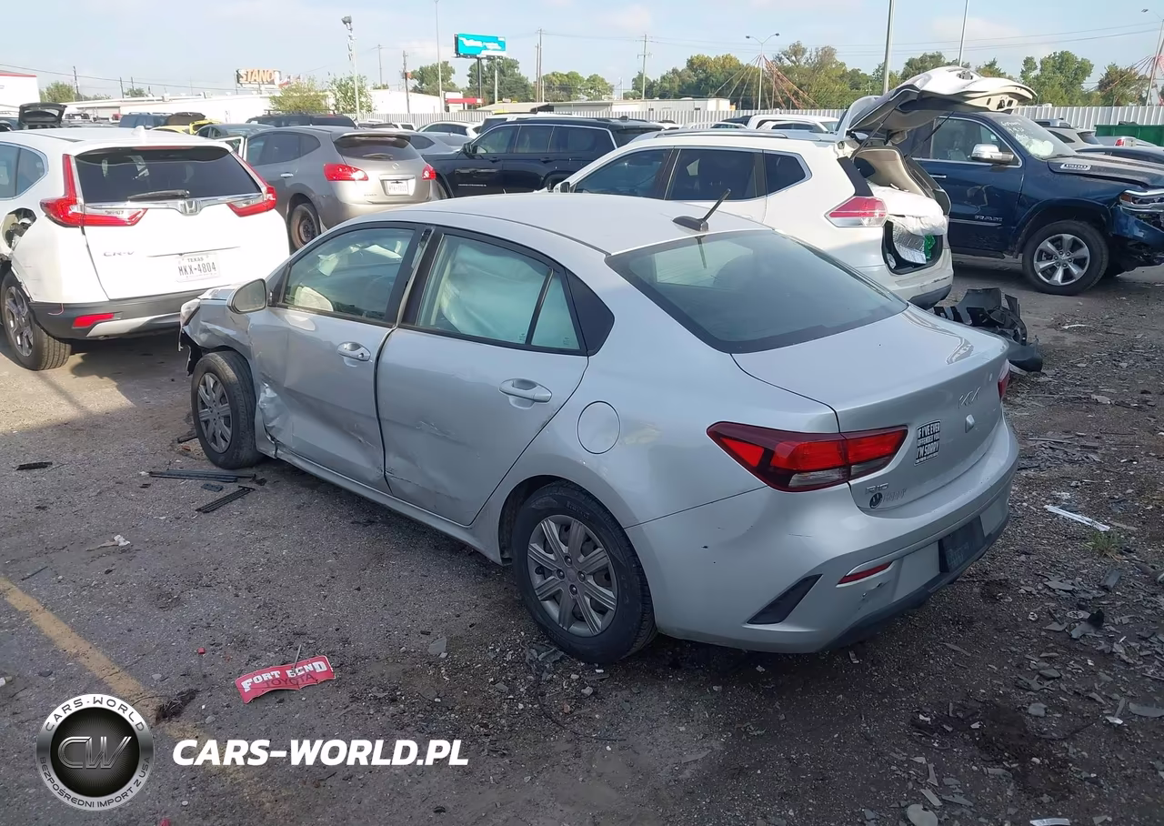 2023 Kia Rio Lx VIN:3KPA24AD8PE581336 - 3