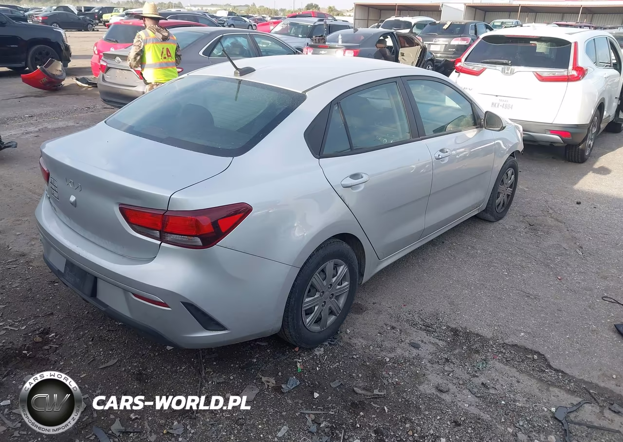 2023 Kia Rio Lx VIN:3KPA24AD8PE581336 - 4