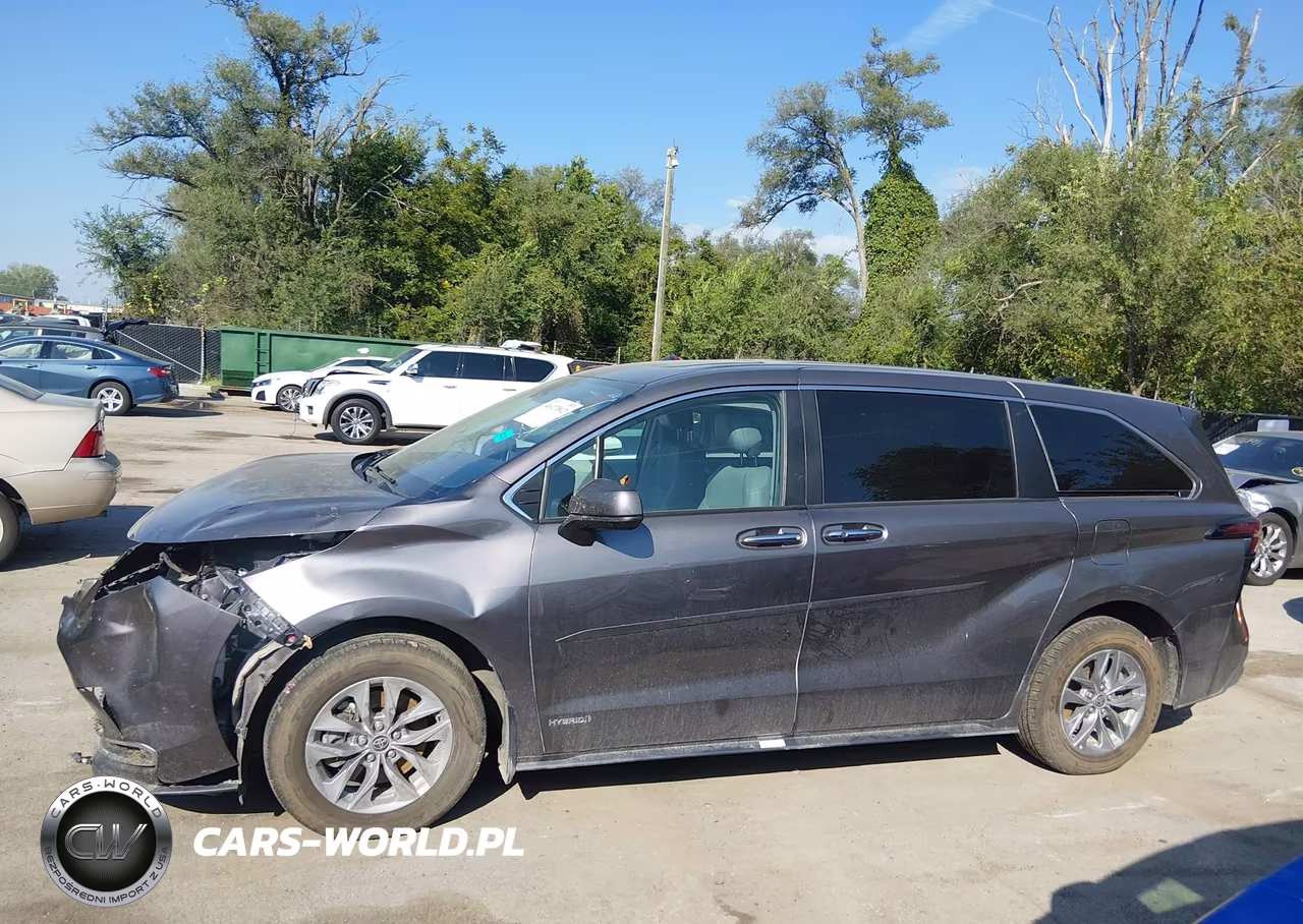 2021 Toyota Sienna Xle VIN:5TDYRKEC1MS043322 - 14