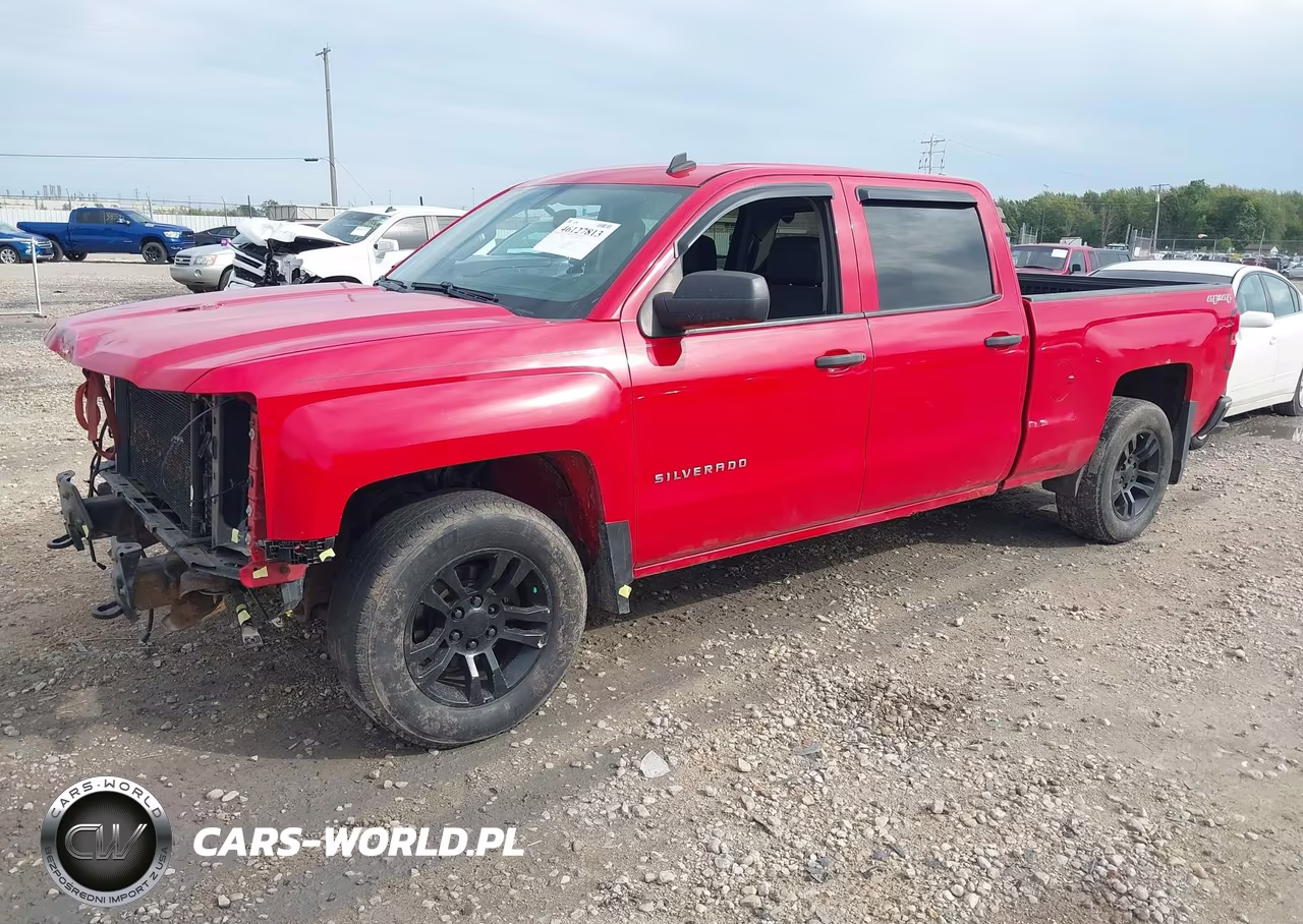 2014 Chevrolet Silverado 1500 1Lt VIN:3GCUKREC2EG109808 - 2