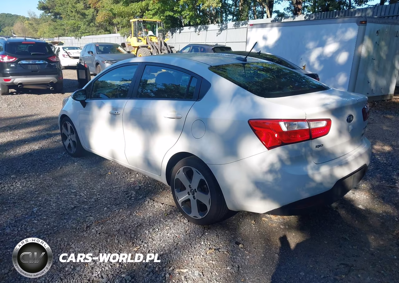 2012 Kia Rio Sx VIN:KNADN4A30C6047000 - 3