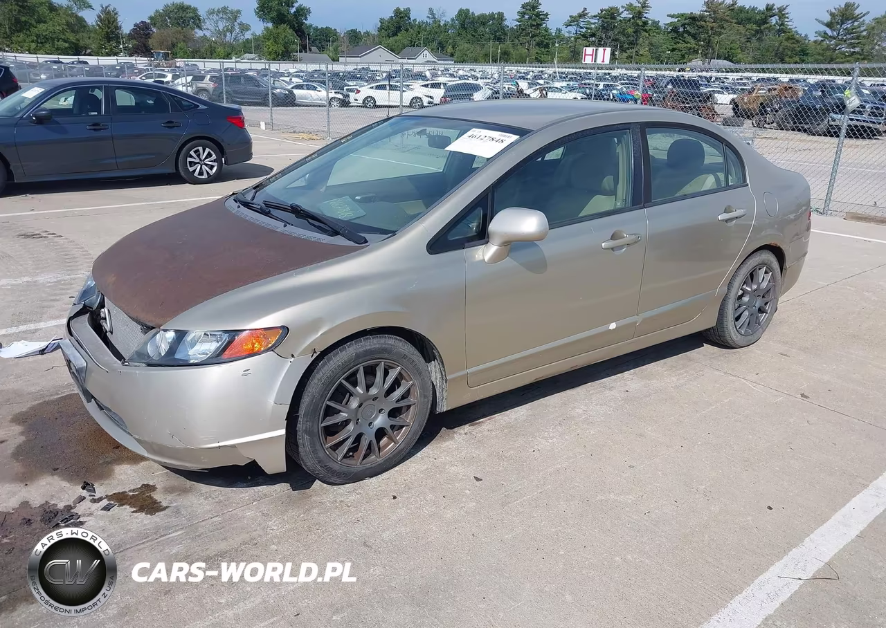 2008 Honda Civic Lx VIN:1HGFA16508L015304 - 2