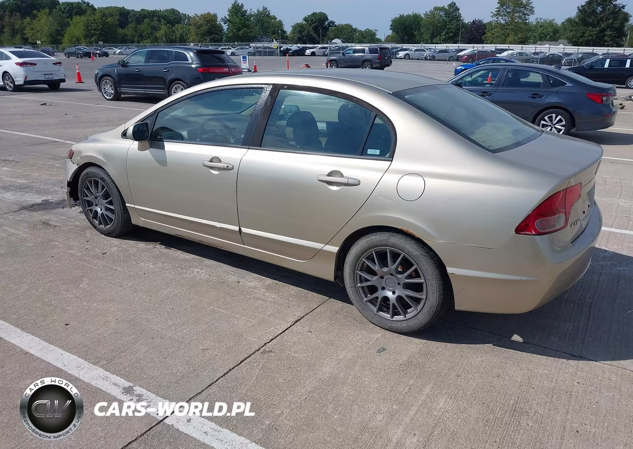 2008 Honda Civic Lx VIN:1HGFA16508L015304 - 3