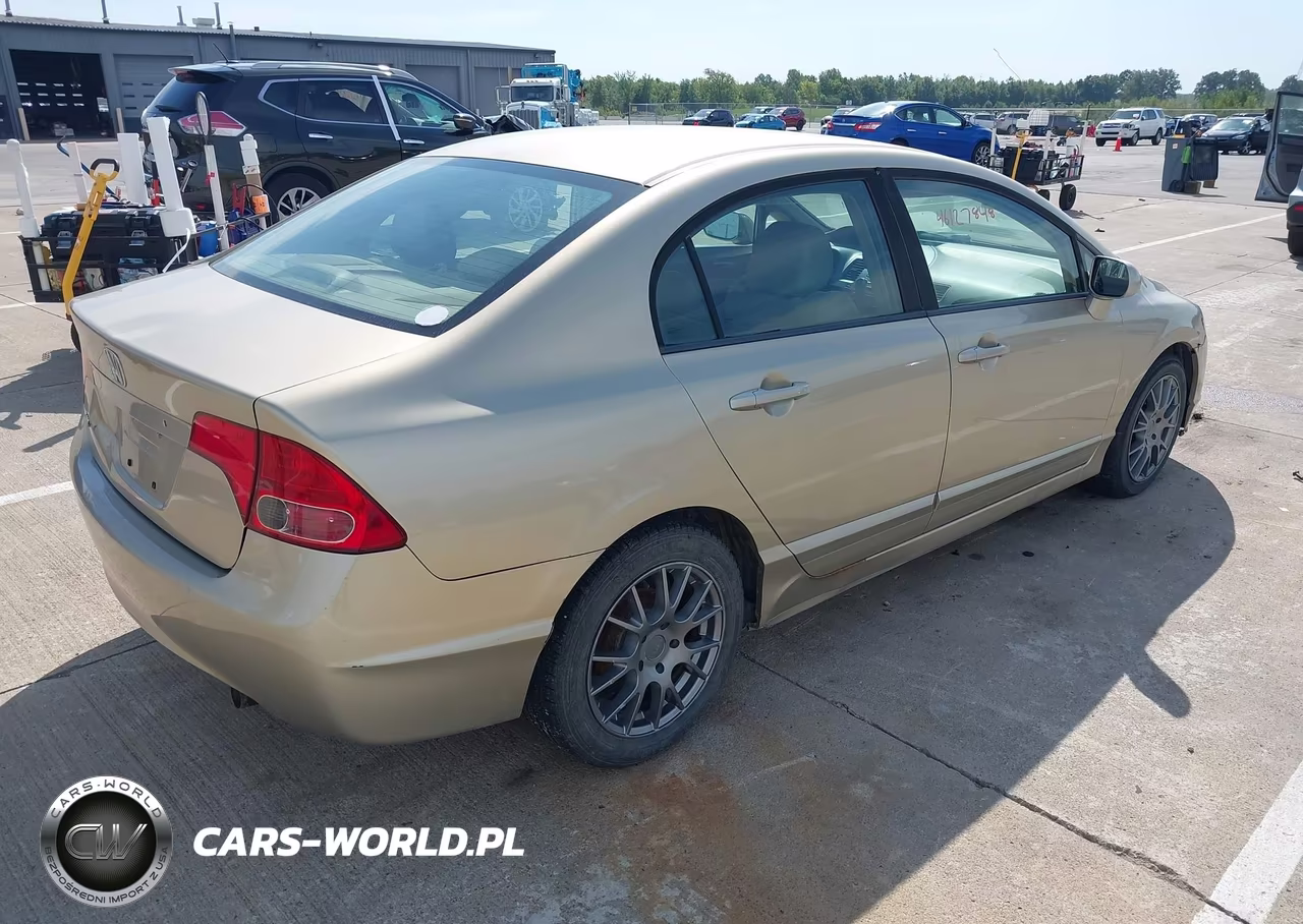2008 Honda Civic Lx VIN:1HGFA16508L015304 - 4