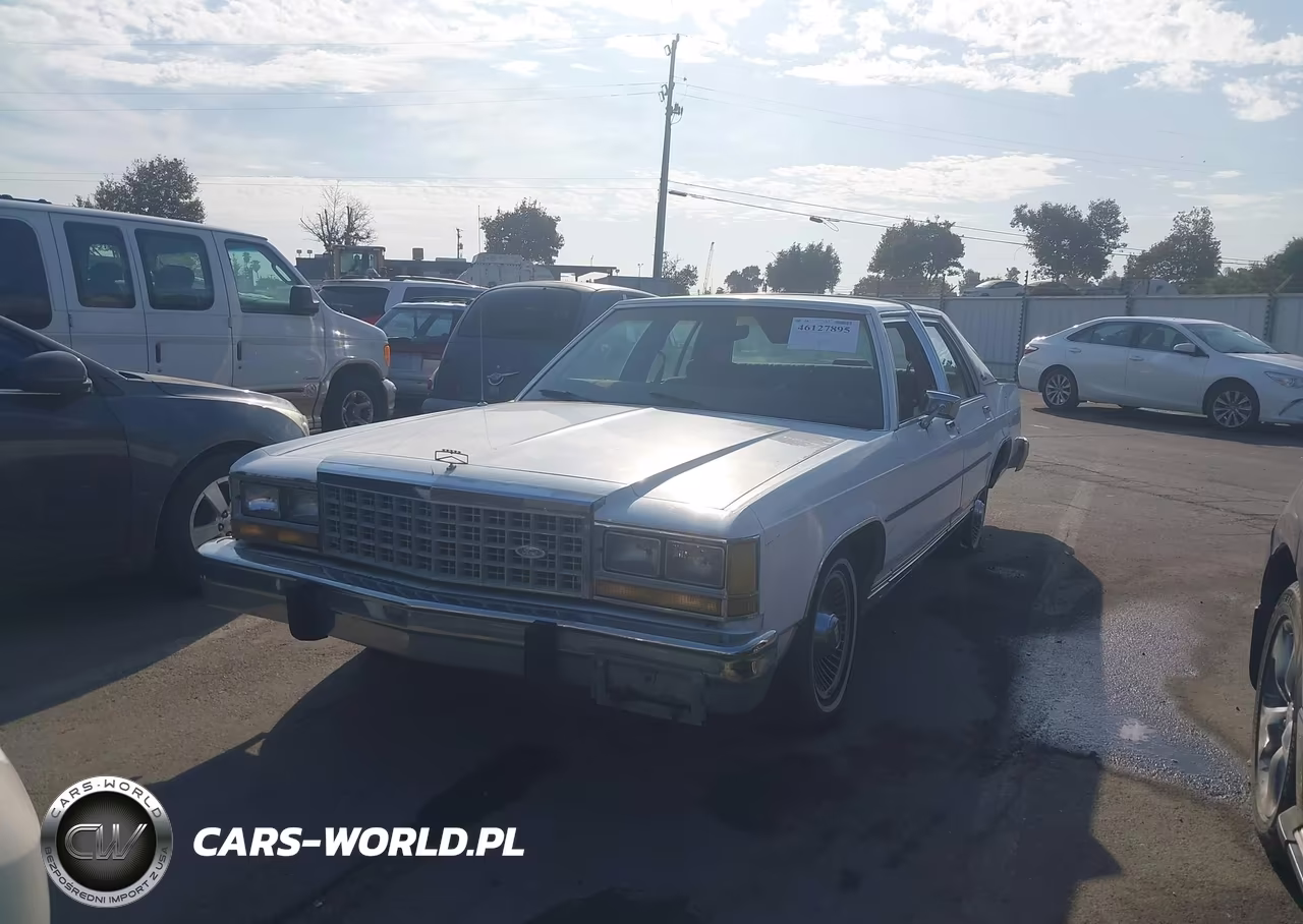 1987 Ford Crown Victoria VIN:2FABP73F3HX212326 - 2