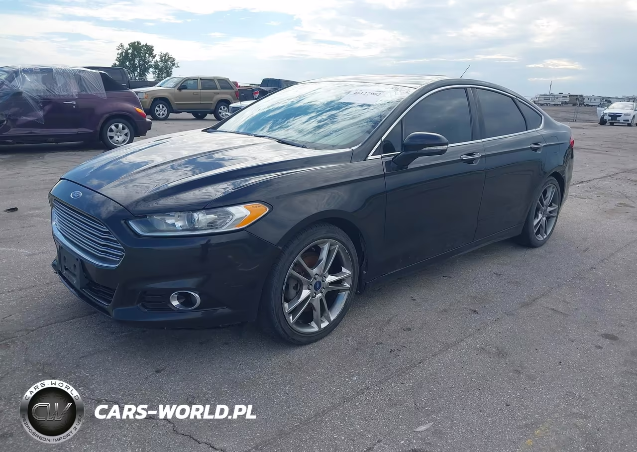 2013 Ford Fusion Titanium VIN:3FA6P0K90DR148551 - 2