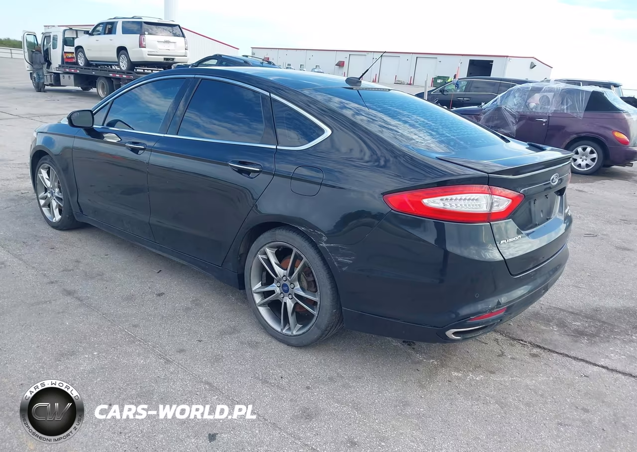 2013 Ford Fusion Titanium VIN:3FA6P0K90DR148551 - 3