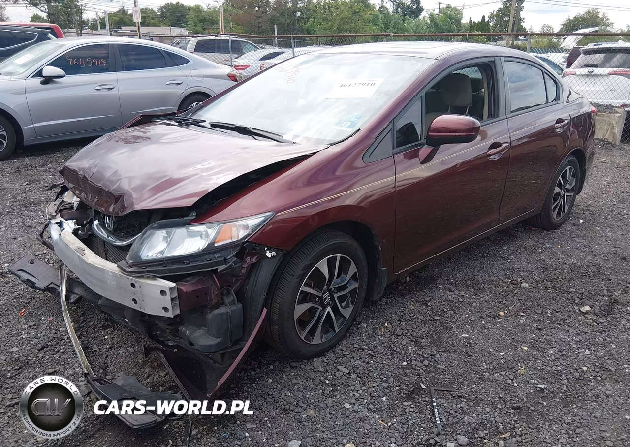 2014 Honda Civic Ex VIN:19XFB2F86EE258194 - 2