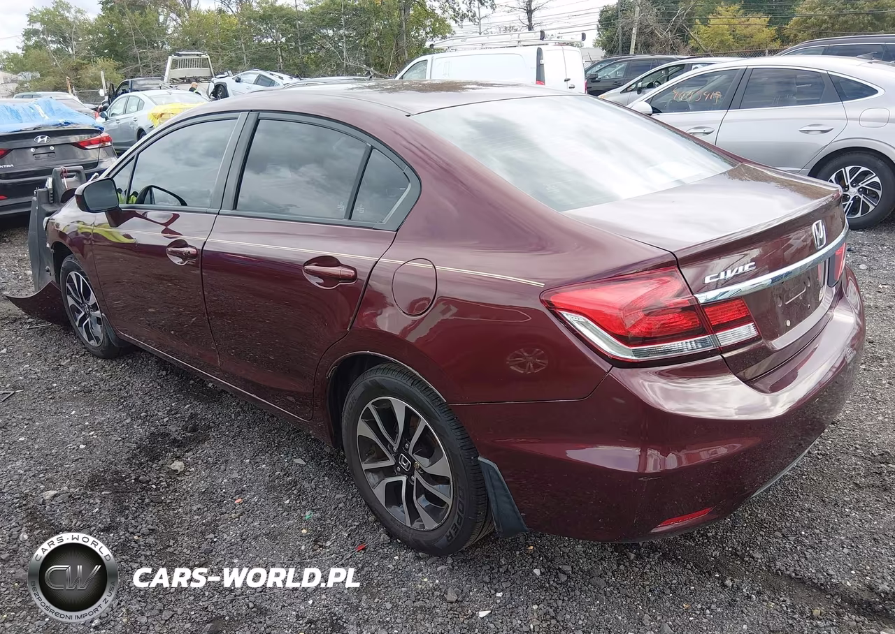 2014 Honda Civic Ex VIN:19XFB2F86EE258194 - 3