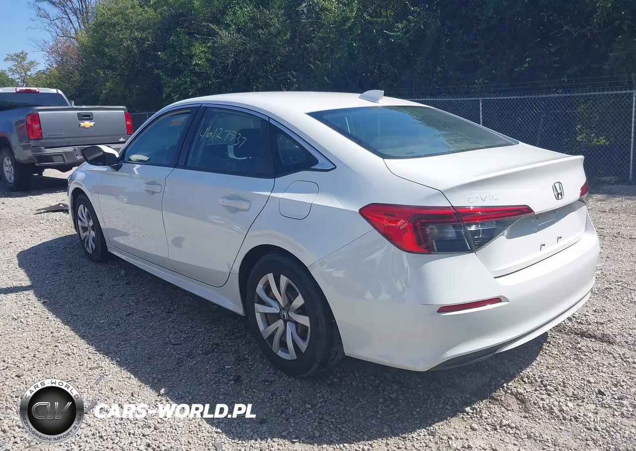 2022 Honda Civic Lx VIN:2HGFE2F20NH527346 - 3