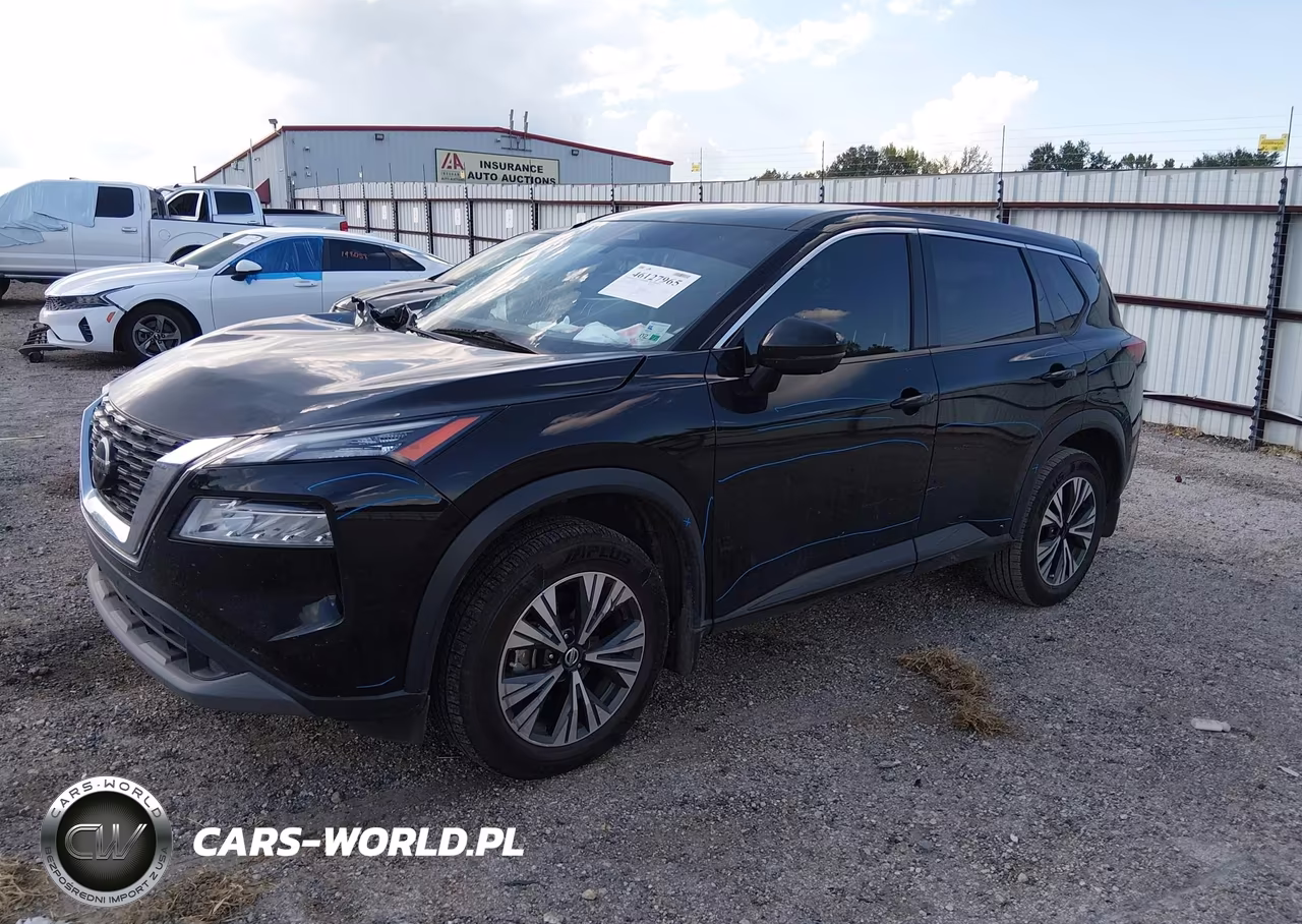 2021 Nissan Rogue Sv Fwd VIN:JN8AT3BA3MW007700 - 2