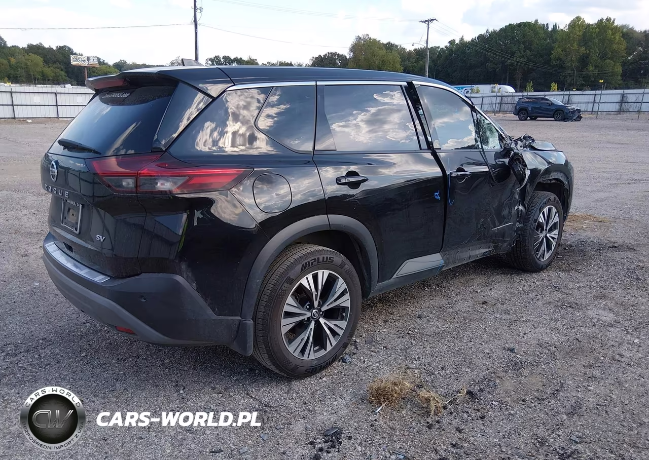 2021 Nissan Rogue Sv Fwd VIN:JN8AT3BA3MW007700 - 4