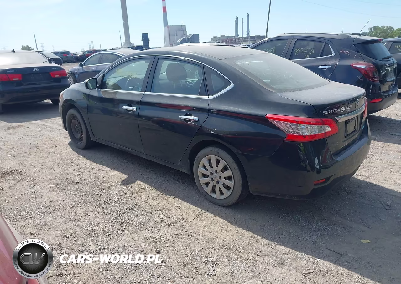 2014 Nissan Sentra S VIN:3N1AB7AP7EY207679 - 3