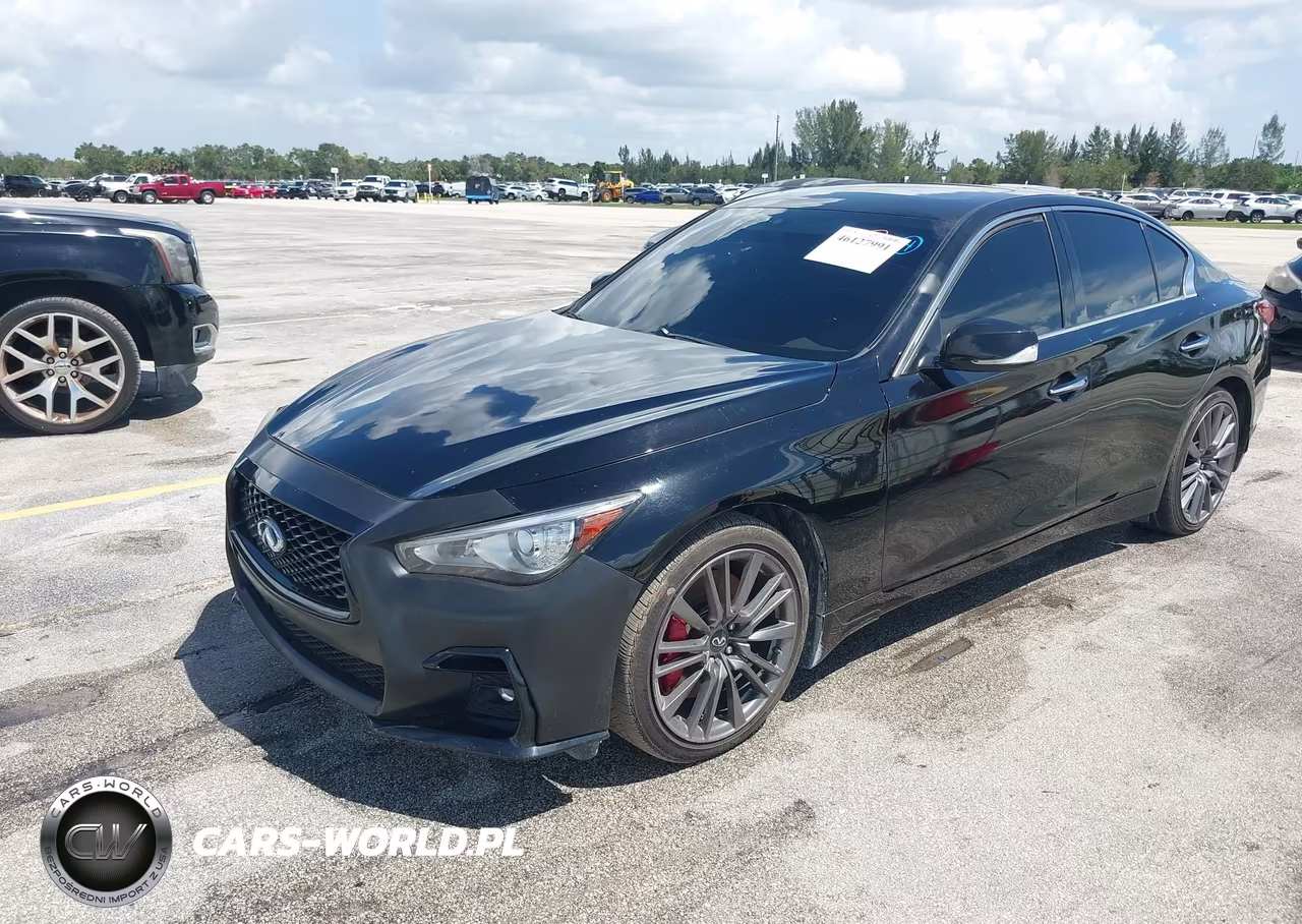 2018 Infiniti Q50 3.0T Luxe VIN:JN1EV7AR1JM443784 - 2