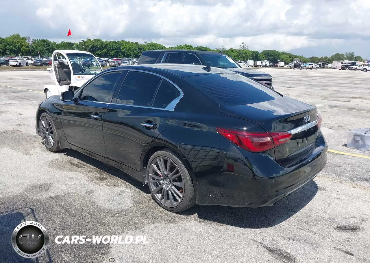2018 Infiniti Q50 3.0T Luxe VIN:JN1EV7AR1JM443784 - 3