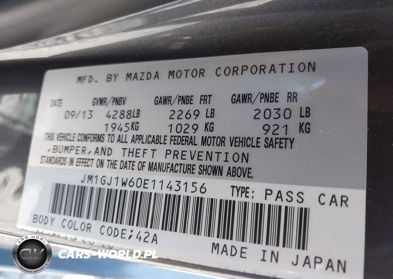 2014 Mazda Mazda6 I Grand Touring VIN:JM1GJ1W60E1143156 - 9