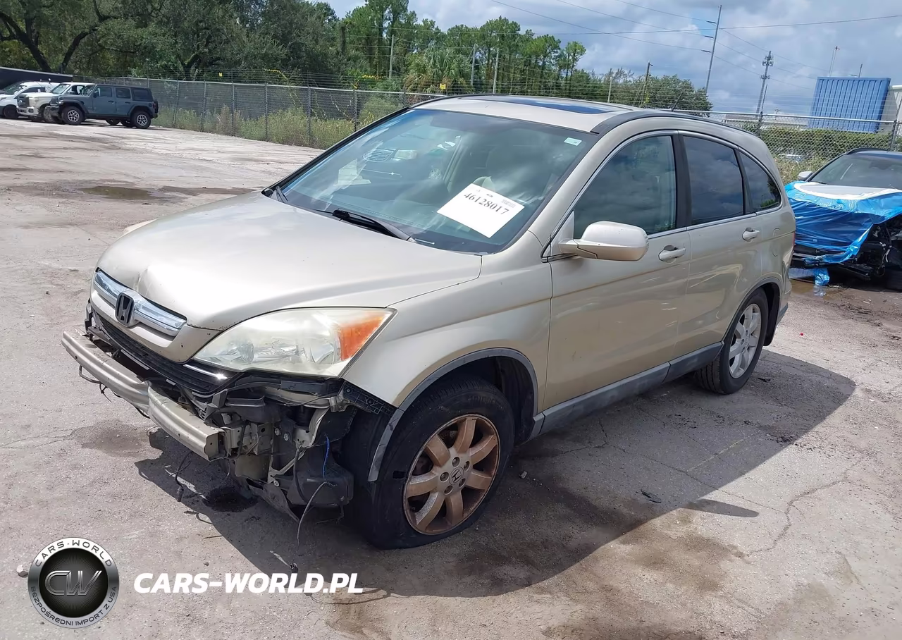 2009 Honda Cr-V Ex-L VIN:5J6RE387X9L014425 - 2