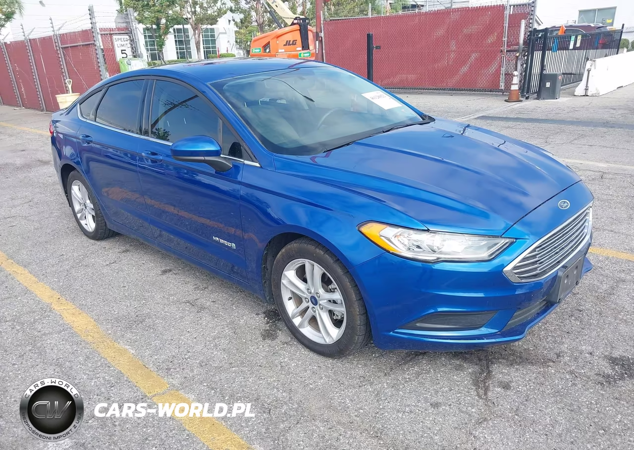 2018 Ford Fusion Hybrid S VIN:3FA6P0UU8JR254341 - 1