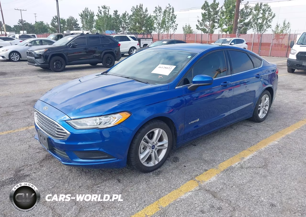 2018 Ford Fusion Hybrid S VIN:3FA6P0UU8JR254341 - 2