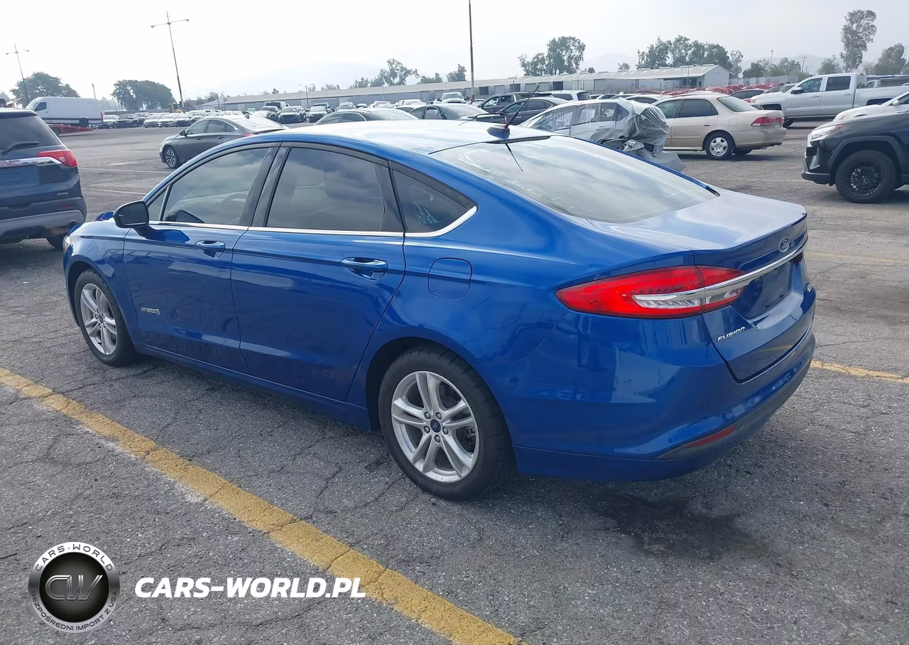 2018 Ford Fusion Hybrid S VIN:3FA6P0UU8JR254341 - 3
