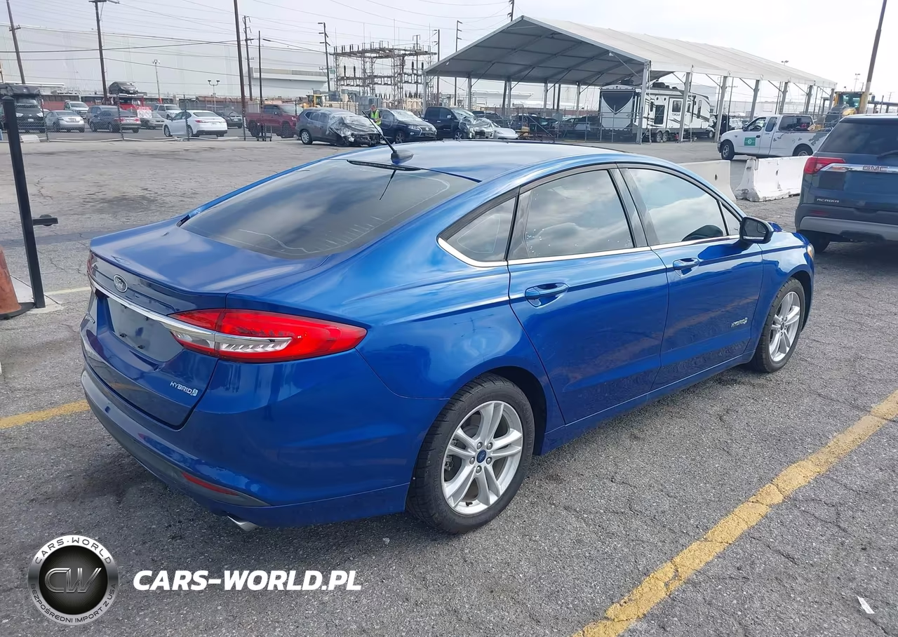 2018 Ford Fusion Hybrid S VIN:3FA6P0UU8JR254341 - 4