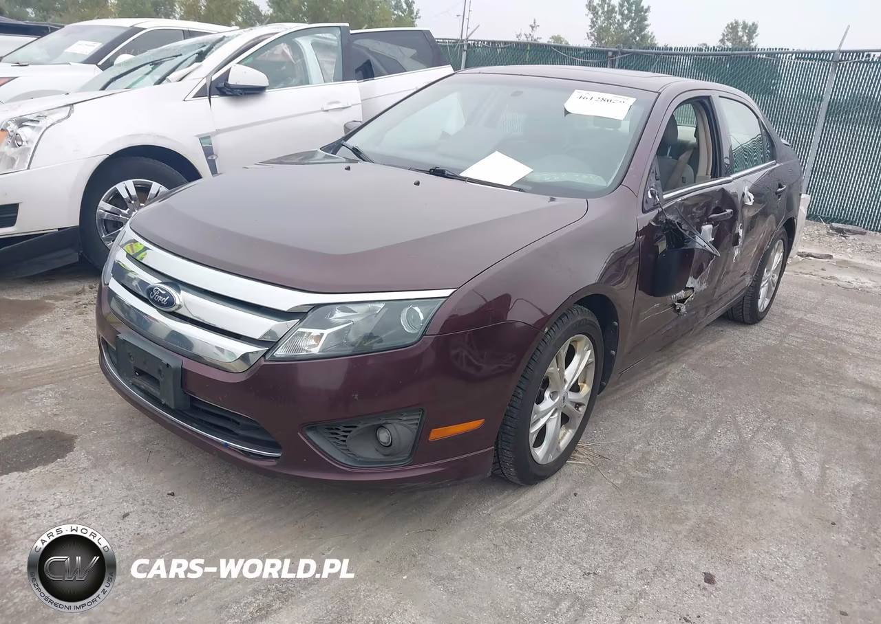 2012 Ford Fusion Se VIN:3FAHP0HA4CR375881 - 2