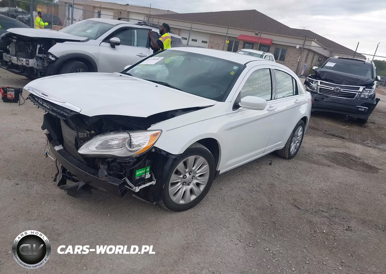 2013 Chrysler 200 Lx VIN:1C3CCBAG6DN760863 - 2