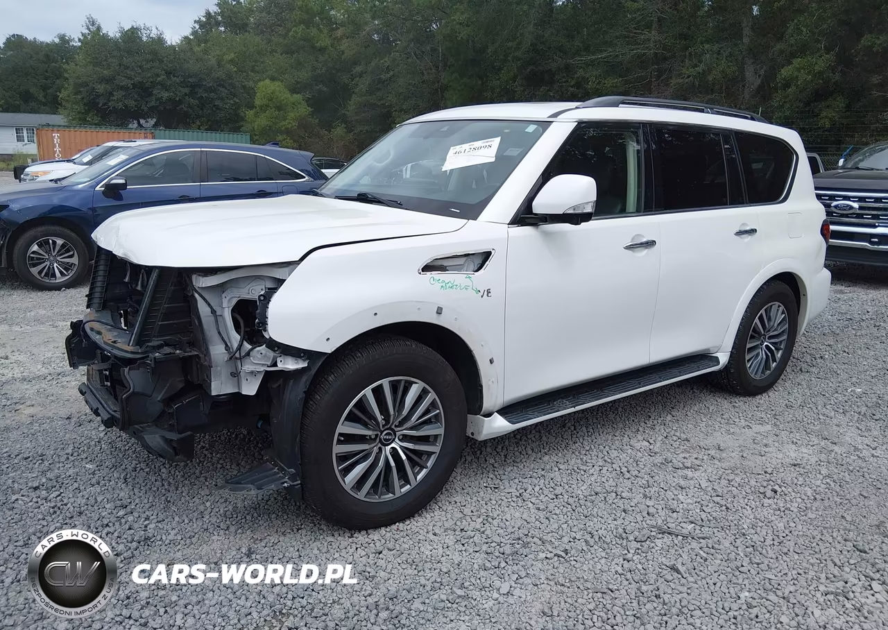 2021 Nissan Armada Sl 2Wd VIN:JN8AY2BA3M9372727 - 2