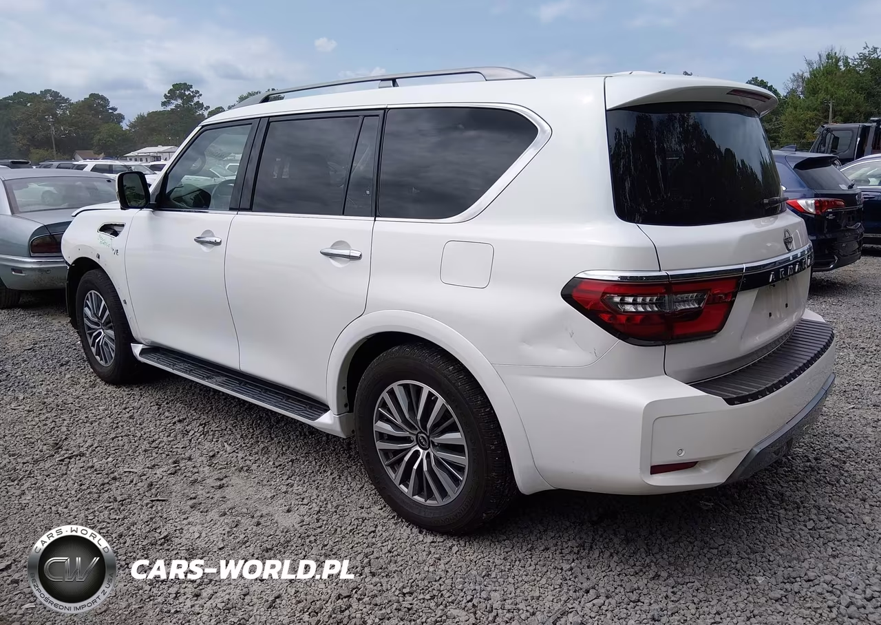 2021 Nissan Armada Sl 2Wd VIN:JN8AY2BA3M9372727 - 3