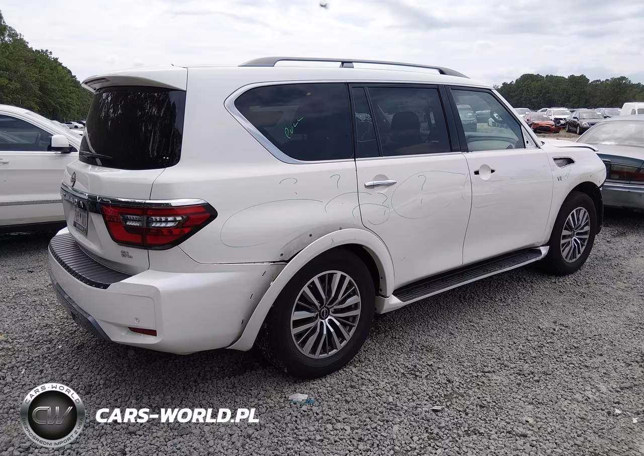 2021 Nissan Armada Sl 2Wd VIN:JN8AY2BA3M9372727 - 4