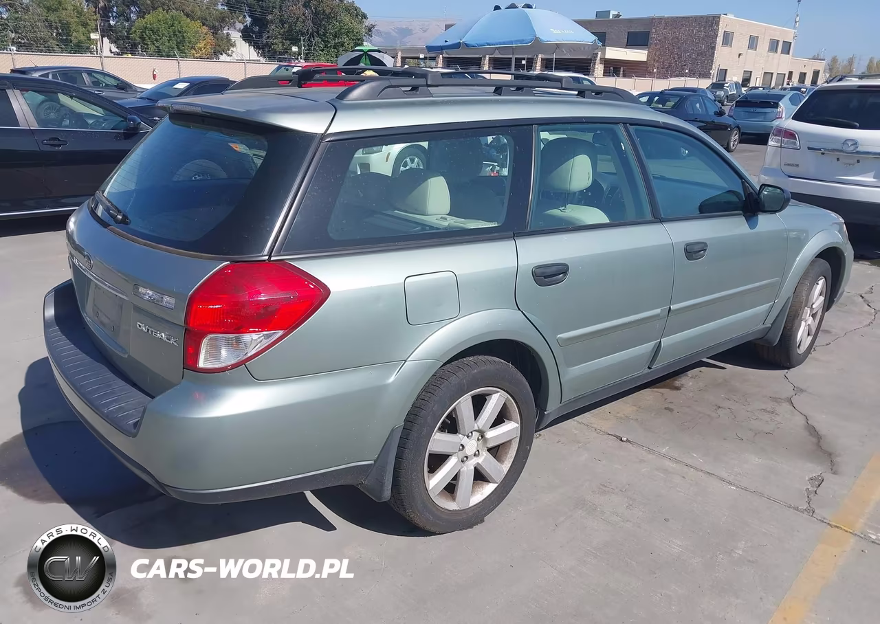 2009 Subaru Outback 2.5I VIN:4S4BP61C097311542 - 4