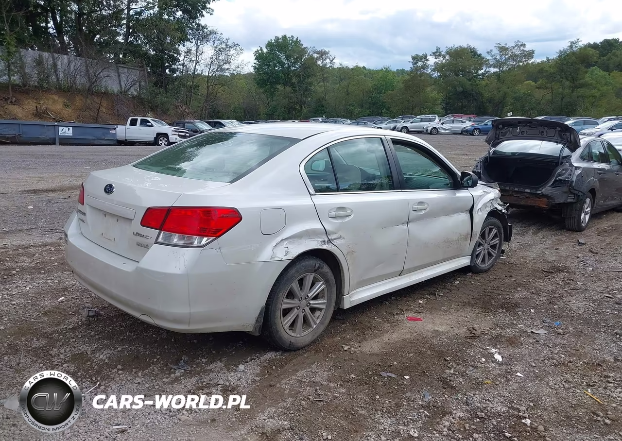 2011 Subaru Legacy 2.5I Premium VIN:4S3BMBC64B3230277 - 4