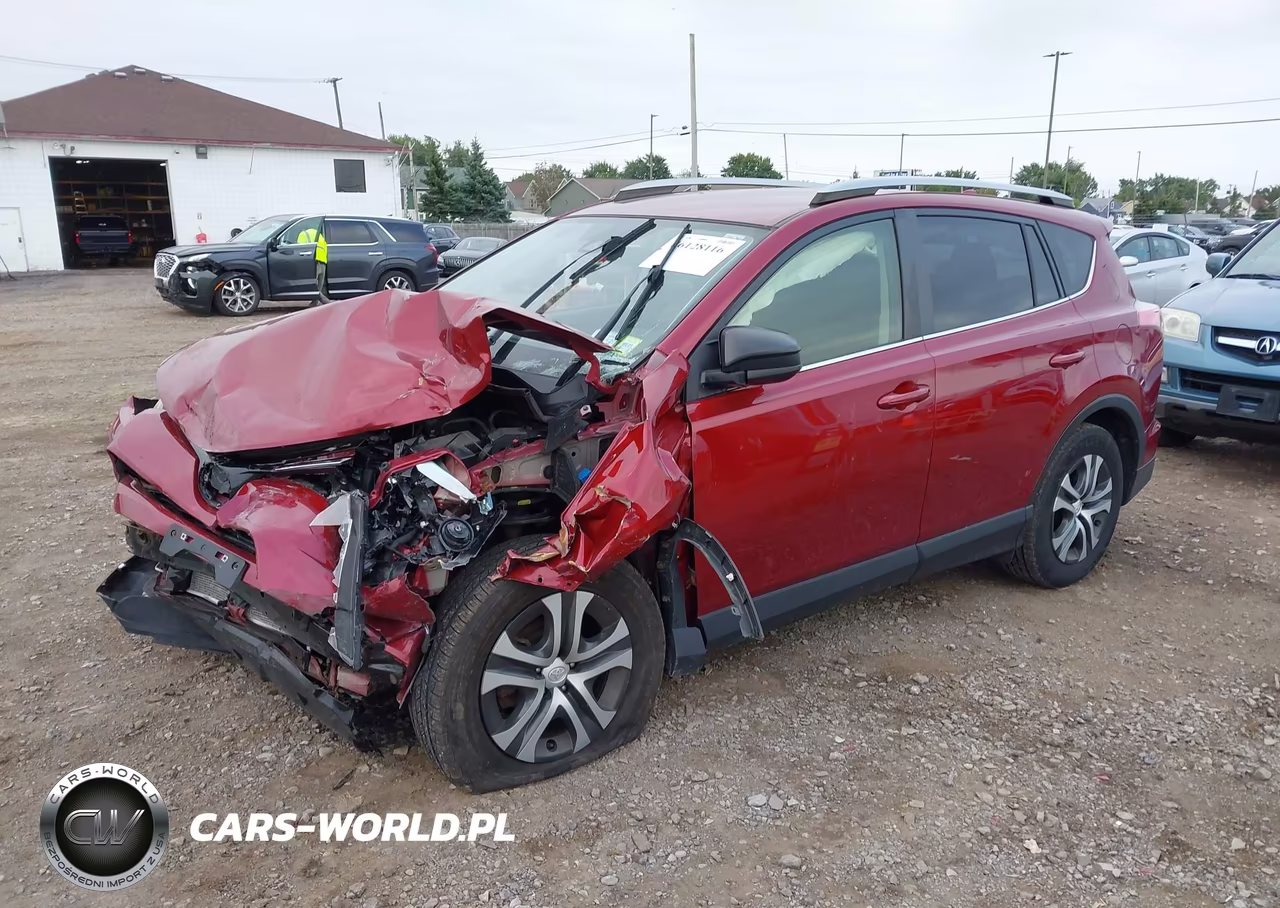 2018 Toyota Rav4 Le VIN:JTMBFREV2JD236336 - 2