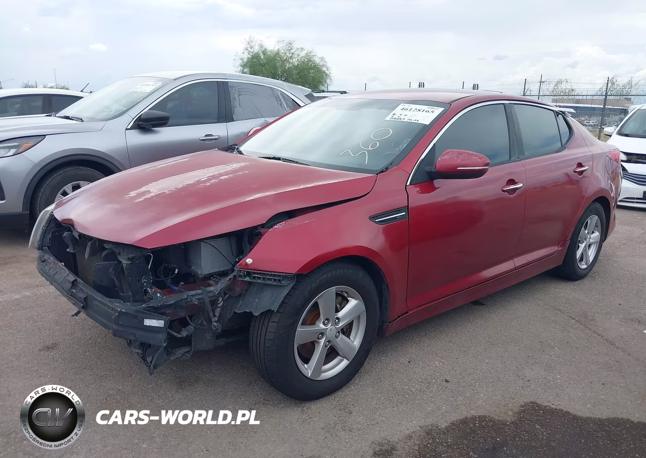 2014 Kia Optima Lx VIN:5XXGM4A77EG299823 - 2
