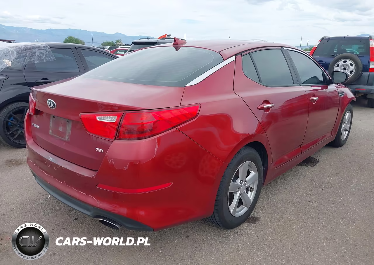 2014 Kia Optima Lx VIN:5XXGM4A77EG299823 - 4