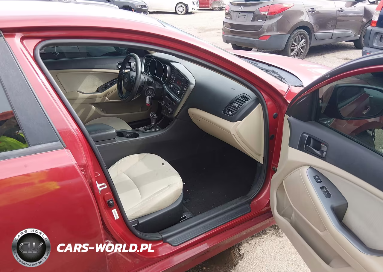 2014 Kia Optima Lx VIN:5XXGM4A77EG299823 - 5