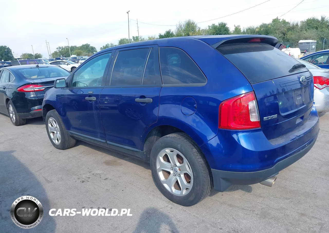 2013 Ford Edge Se VIN:2FMDK4GC2DBA60266 - 3